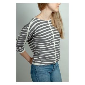 Madewell Zipper-back Knit Top